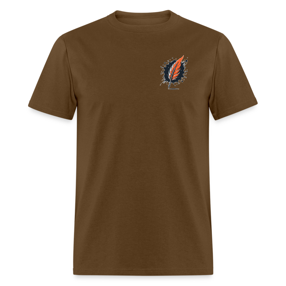 Autumn Leaves: Unisex Classic T-Shirt - brown