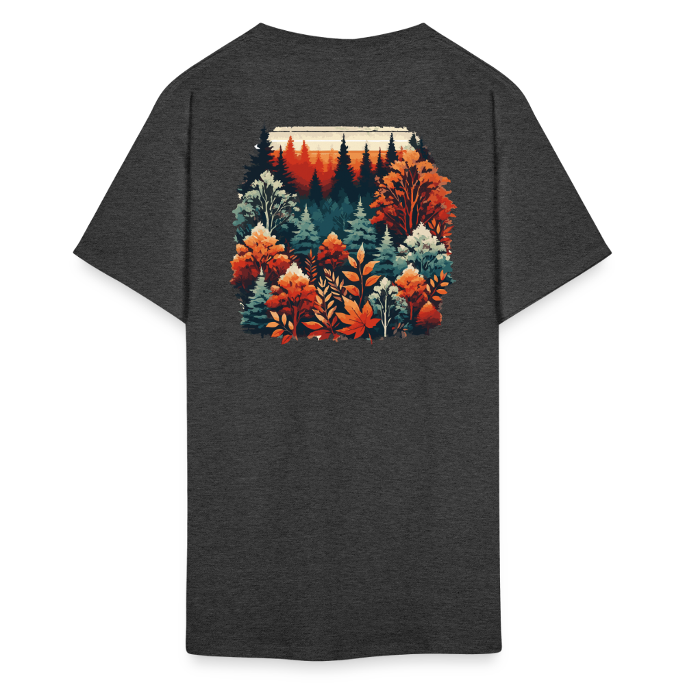 Autumn Leaves: Unisex Classic T-Shirt - heather black