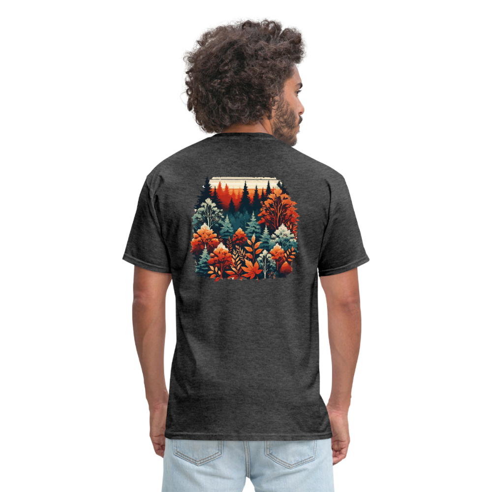 Autumn Leaves: Unisex Classic T-Shirt - heather black