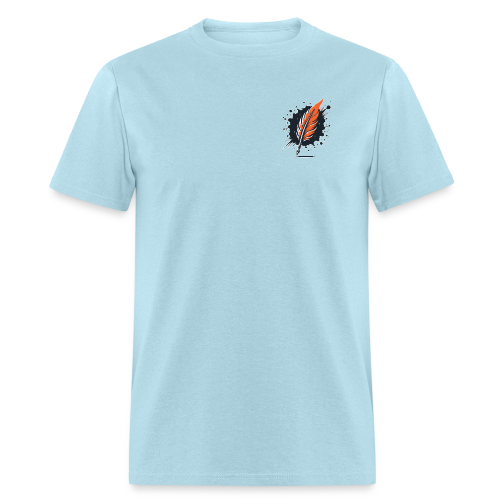 Autumn Leaves: Unisex Classic T-Shirt - powder blue