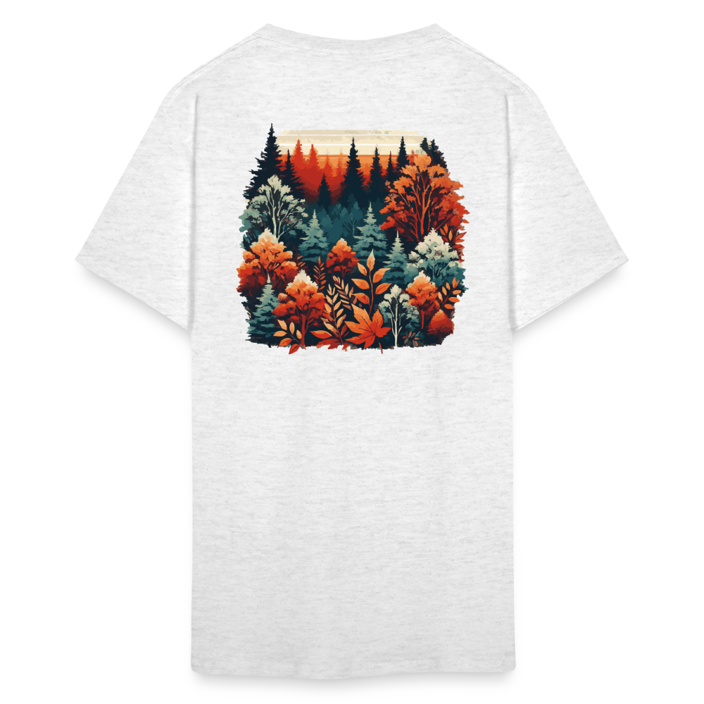 Autumn Leaves: Unisex Classic T-Shirt - light heather gray